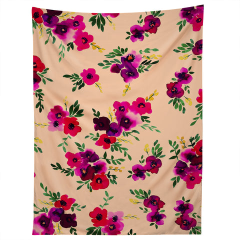 Amy Sia Ava Floral Peach Tapestry