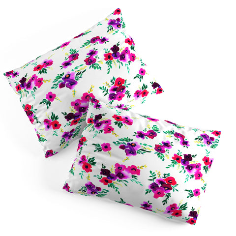 Amy Sia Ava Floral Pink Pillow Shams
