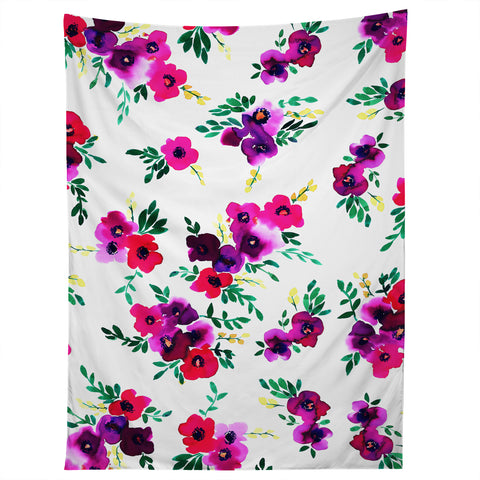 Amy Sia Ava Floral Pink Tapestry