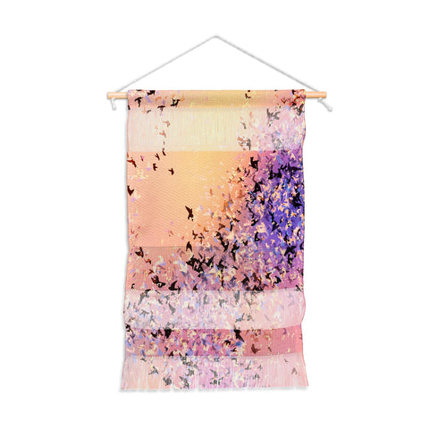 Amy Sia Birds of a Feather Pink Wall Hanging Portrait