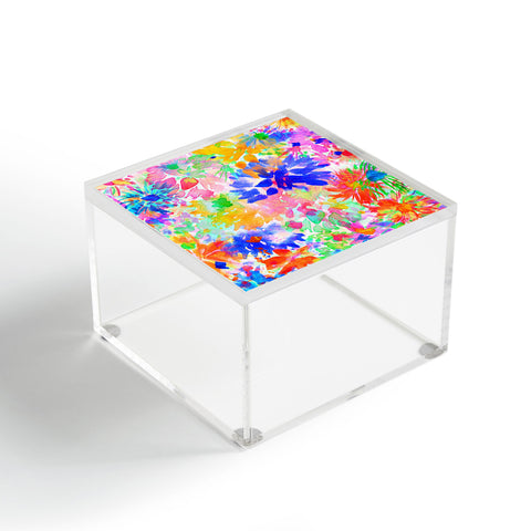 Amy Sia Bloom Blue Acrylic Box