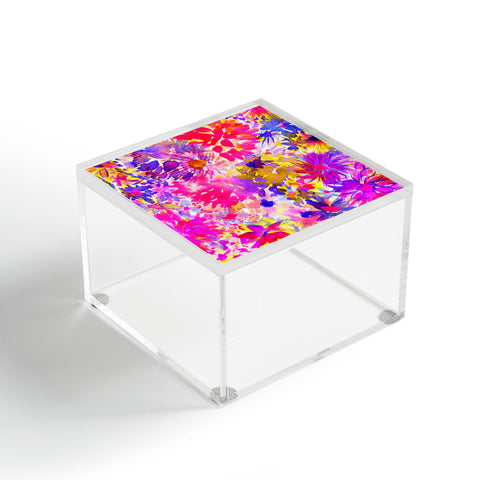 Amy Sia Bloom Pink Acrylic Box