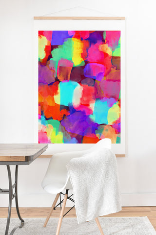 Amy Sia Brushstroke 1 Art Print And Hanger