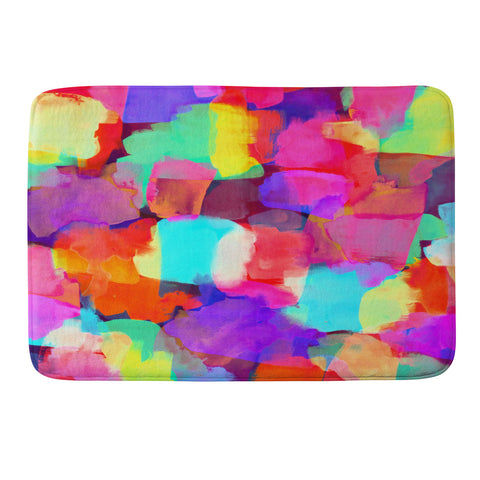 Amy Sia Brushstroke 1 Memory Foam Bath Mat