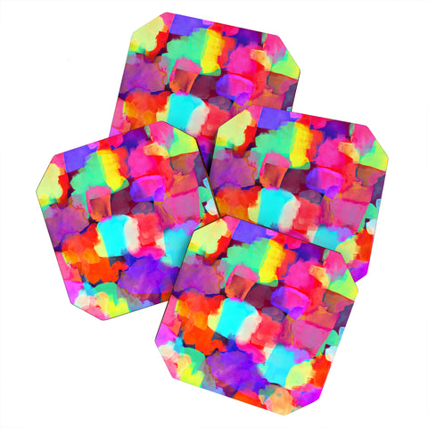 Amy Sia Brushstroke 1 Coaster Set