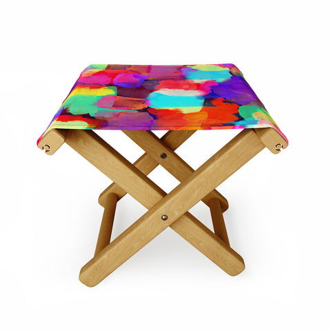 Amy Sia Brushstroke 1 Folding Stool