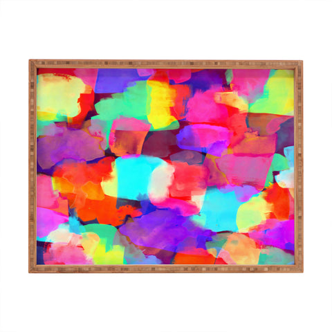 Amy Sia Brushstroke 1 Rectangular Tray