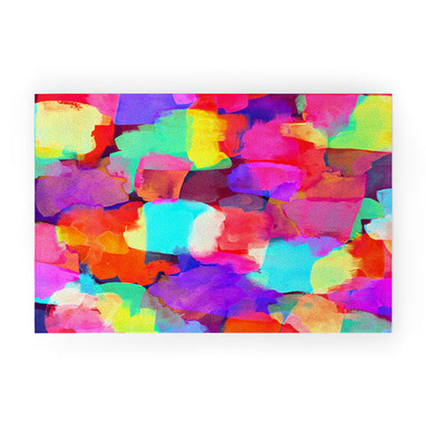 Amy Sia Brushstroke 1 Welcome Mat