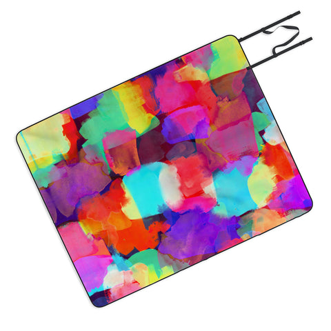 Amy Sia Brushstroke 1 Picnic Blanket