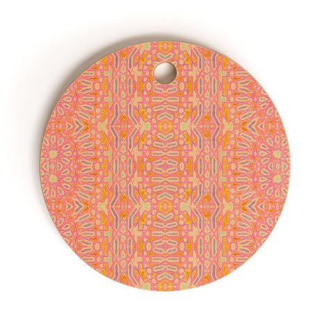 Amy Sia Casablanca Golden Cutting Board Round