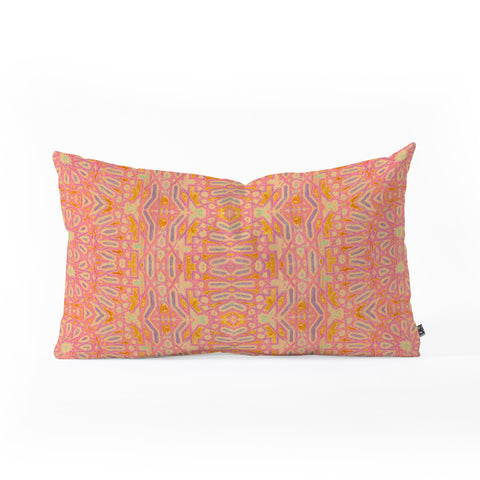 Amy Sia Casablanca Golden Oblong Throw Pillow