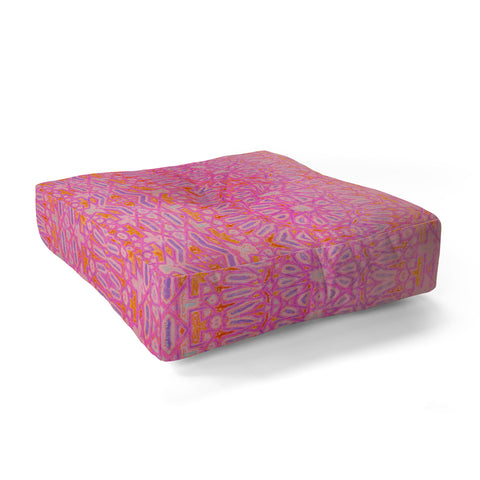 Amy Sia Casablanca Hot Pink Floor Pillow Square