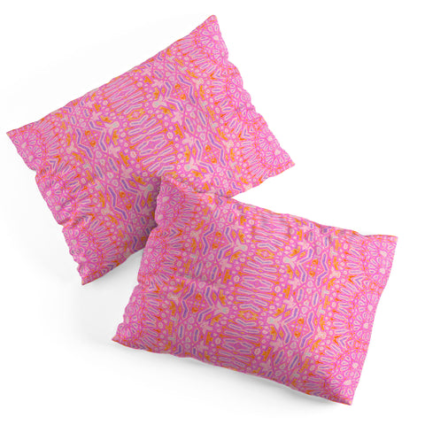Amy Sia Casablanca Hot Pink Pillow Shams
