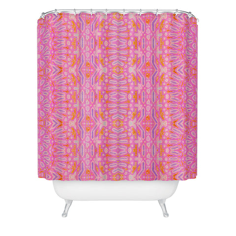 Amy Sia Casablanca Hot Pink Shower Curtain