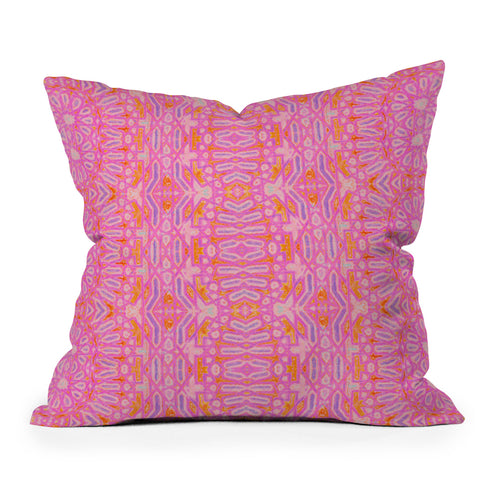 Amy Sia Casablanca Hot Pink Throw Pillow