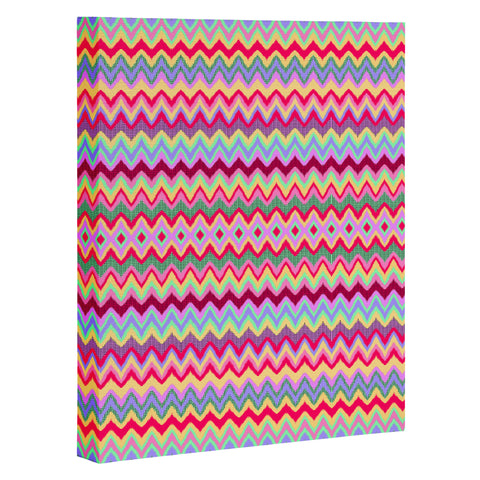Amy Sia Chevron 1 Art Canvas