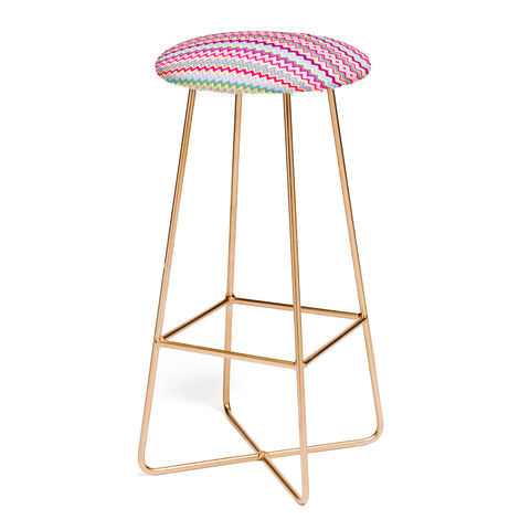 Amy Sia Chevron 1 Bar Stool