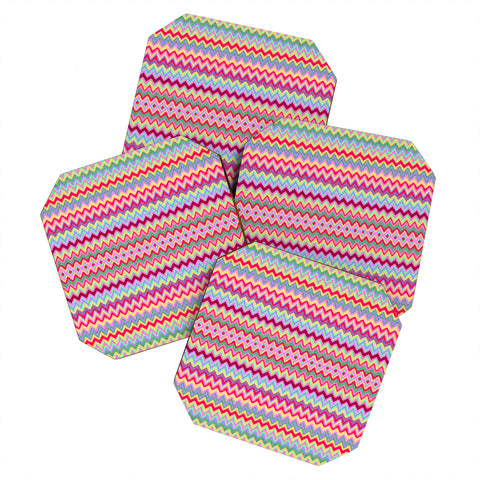 Amy Sia Chevron 1 Coaster Set