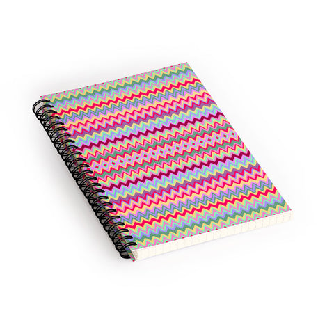 Amy Sia Chevron 1 Spiral Notebook