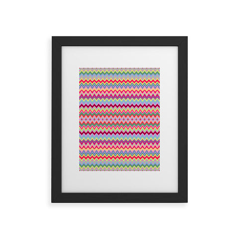 Amy Sia Chevron 1 Framed Art Print