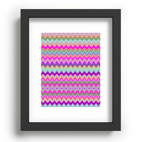 Amy Sia Chevron 2 Recessed Framing Rectangle