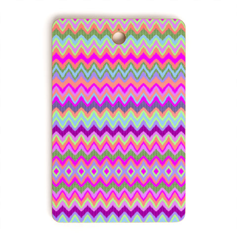 Amy Sia Chevron 2 Cutting Board Rectangle