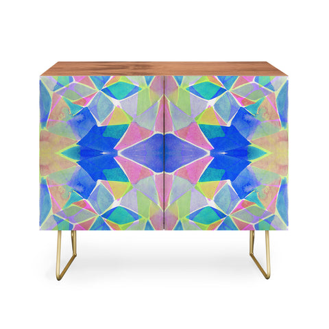 Amy Sia Chroma Blue Credenza
