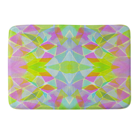 Amy Sia Chroma Lime Memory Foam Bath Mat