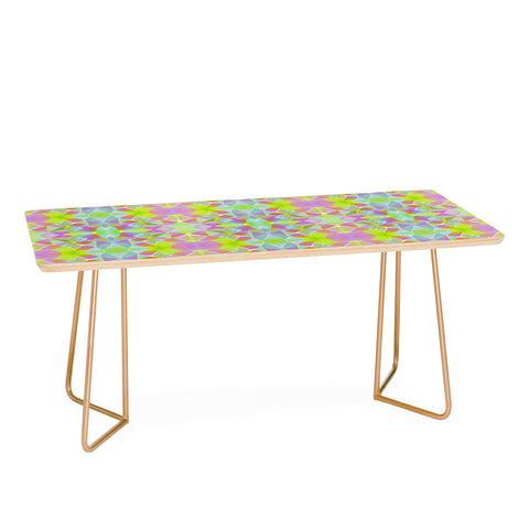 Amy Sia Chroma Lime Coffee Table