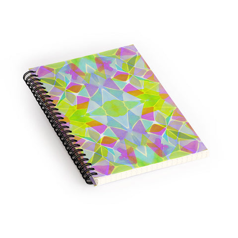 Amy Sia Chroma Lime Spiral Notebook