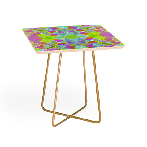 Amy Sia Chroma Lime Side Table