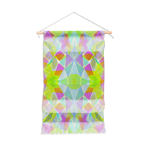 Amy Sia Chroma Lime Wall Hanging Portrait