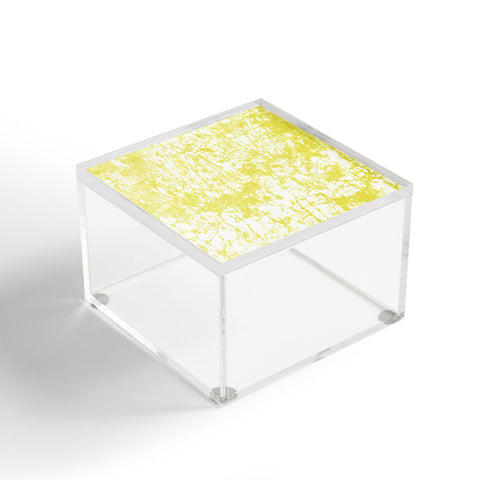 Amy Sia Crackle Batik Ochre Acrylic Box