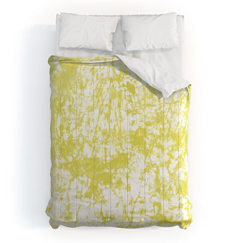 Amy Sia Crackle Batik Ochre Comforter