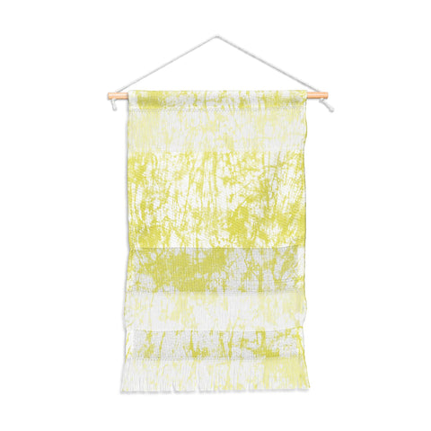 Amy Sia Crackle Batik Ochre Wall Hanging Portrait