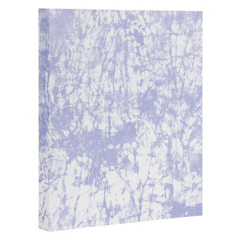 Amy Sia Crackle Batik Pale Blue Art Canvas