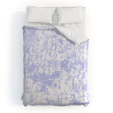 Amy Sia Crackle Batik Pale Blue Duvet Cover