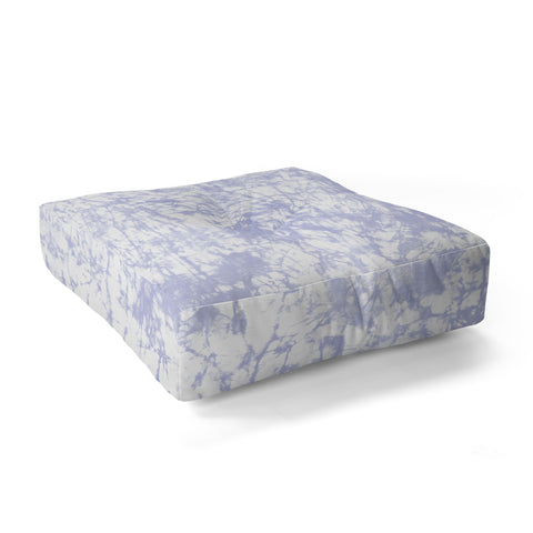 Amy Sia Crackle Batik Pale Blue Floor Pillow Square