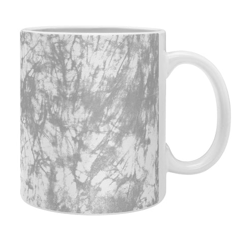 Amy Sia Crackle Batik Pale Gray Coffee Mug