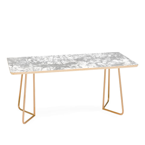 Amy Sia Crackle Batik Pale Gray Coffee Table