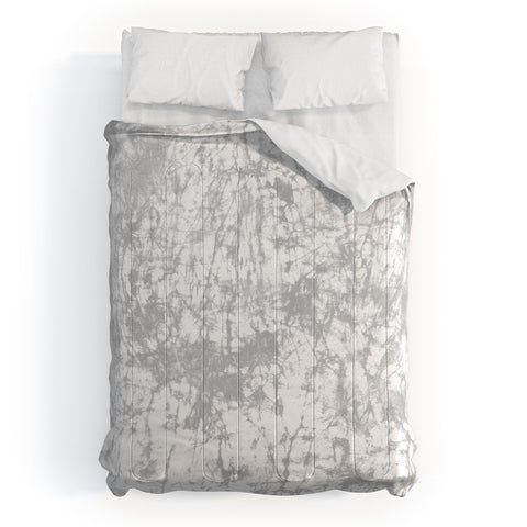 Amy Sia Crackle Batik Pale Gray Comforter