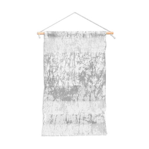 Amy Sia Crackle Batik Pale Gray Wall Hanging Portrait