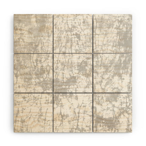 Amy Sia Crackle Batik Pale Gray Wood Wall Mural