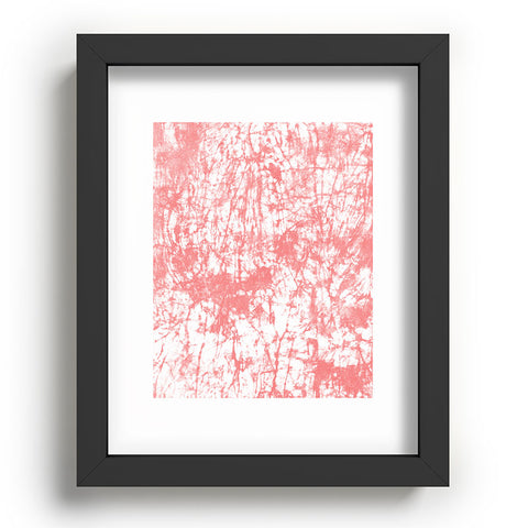 Amy Sia Crackle Batik Rose Recessed Framing Rectangle