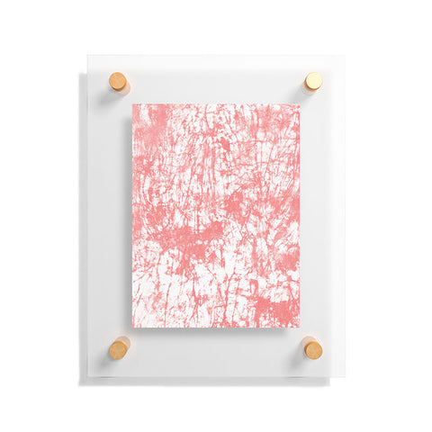 Amy Sia Crackle Batik Rose Floating Acrylic Print