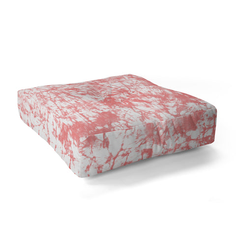 Amy Sia Crackle Batik Rose Floor Pillow Square