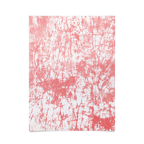 Amy Sia Crackle Batik Rose Poster