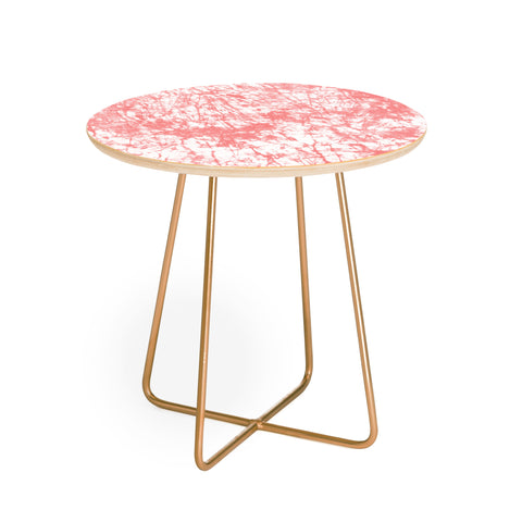 Amy Sia Crackle Batik Rose Round Side Table