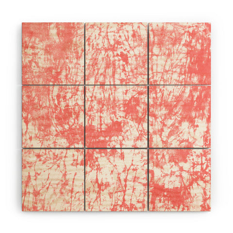 Amy Sia Crackle Batik Rose Wood Wall Mural