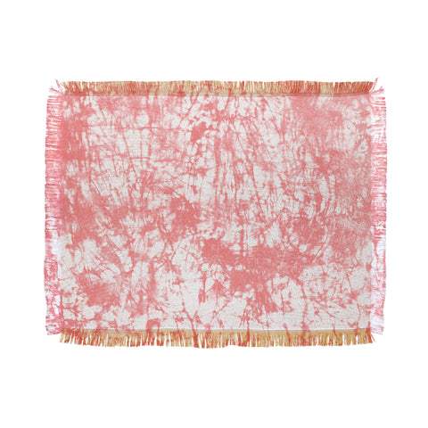 Amy Sia Crackle Batik Rose Throw Blanket